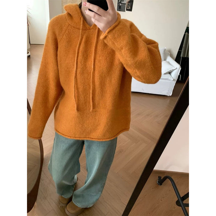 Hoodie confortable pour femmes en matériau en polaire douce avec poche kangourou Chic & Stil