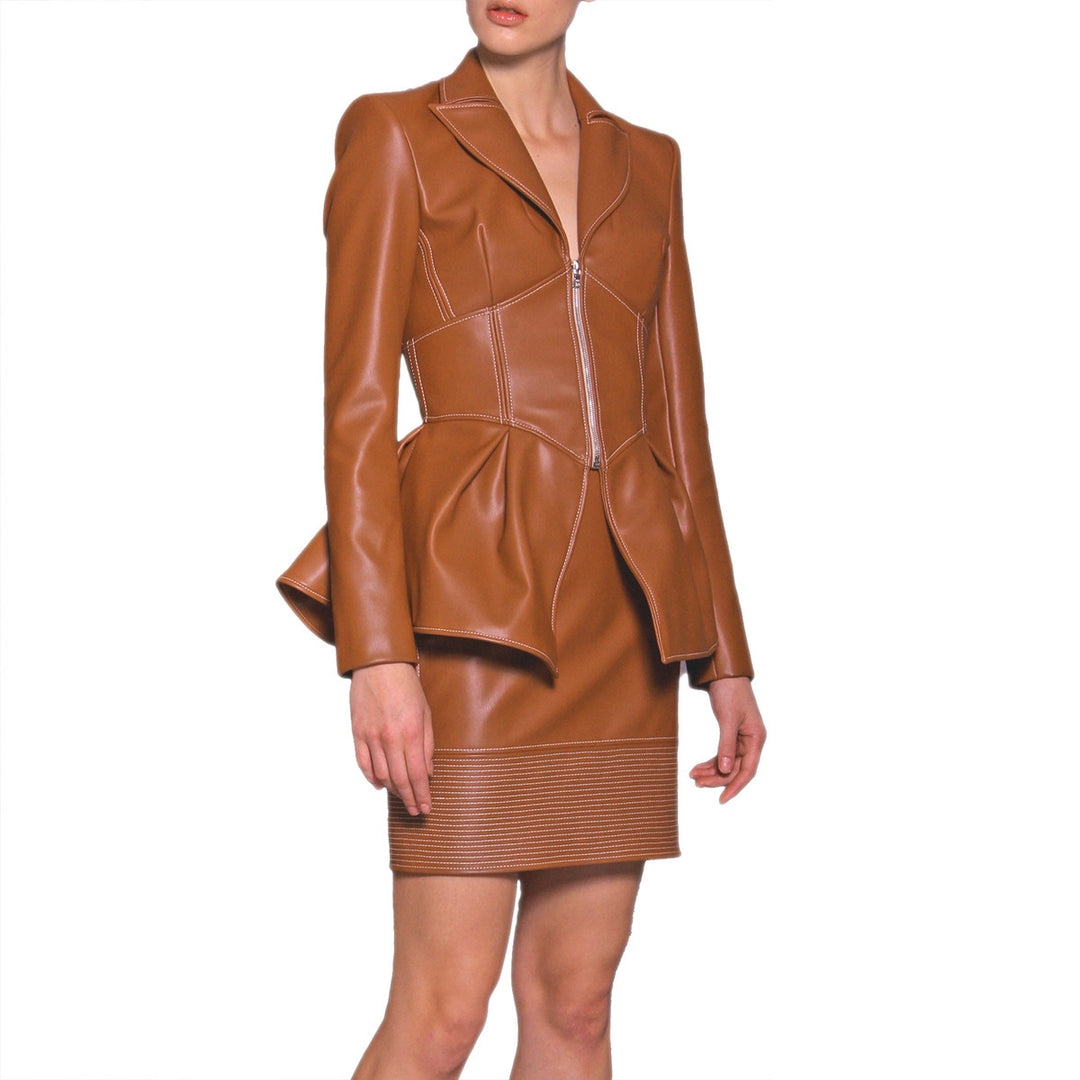 Ladies stylish fitted in genuine leather Lune London