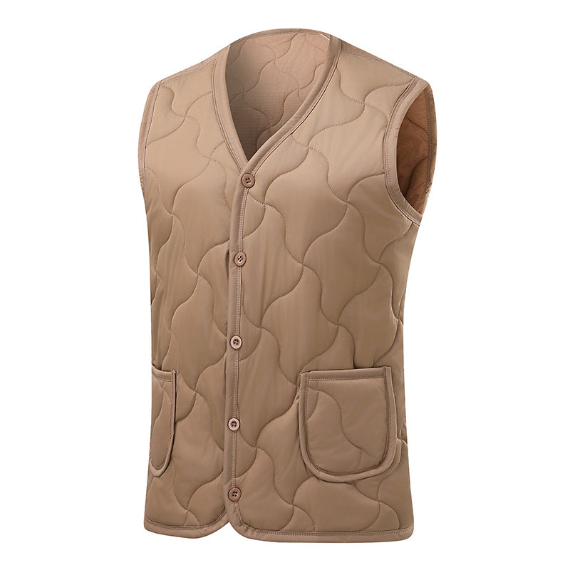 Ladies quilted gilet Lune London