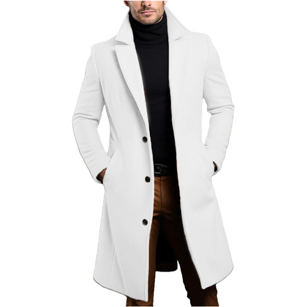 Elegant long coat for men Lune London