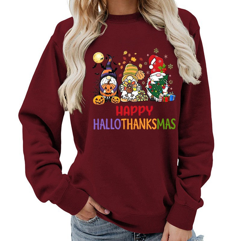 Sweat-shirt pour femmes avec un design de vacances joyeux Chic & Stil