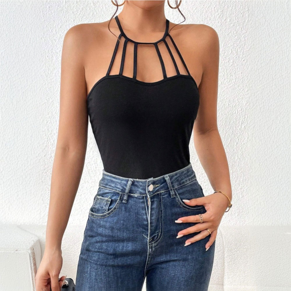 Chic & Stil Fashionable crossed design women's body