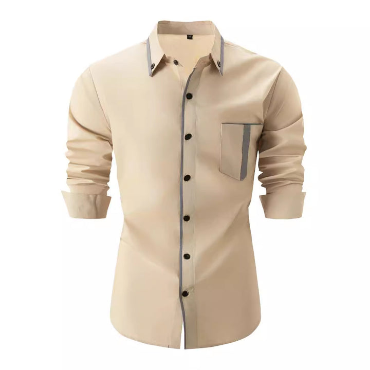 Lune London long sleeve leisure shirt for men
