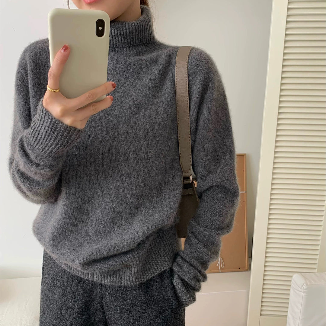 High-quality cashmere blend women's sweater Lune London
