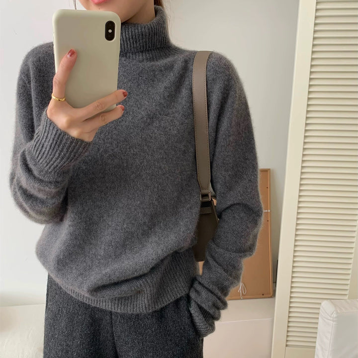 High-quality cashmere blend women's sweater Lune London