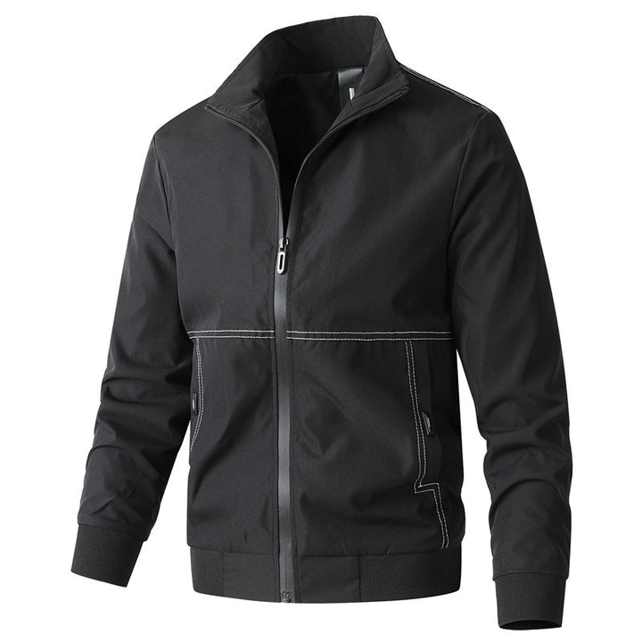 Lightweight transitional jacket for men with modern accents Lune London