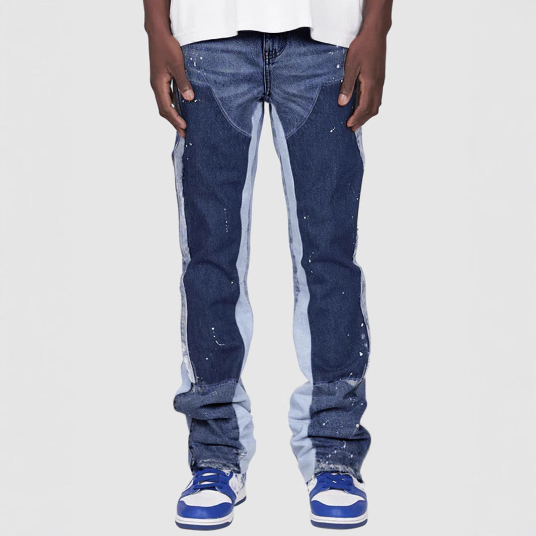 Men's cargo jeans with unique washes and practical pockets Lune London