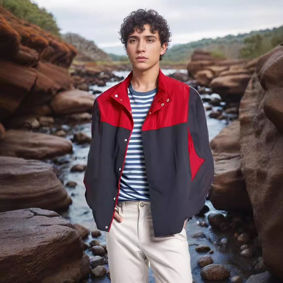 Functional outdoor jacket for men with a sporty fit Lune London