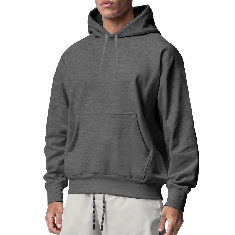 Men's hoodie with practical kangaroo pockets and comfortable fit Lune London