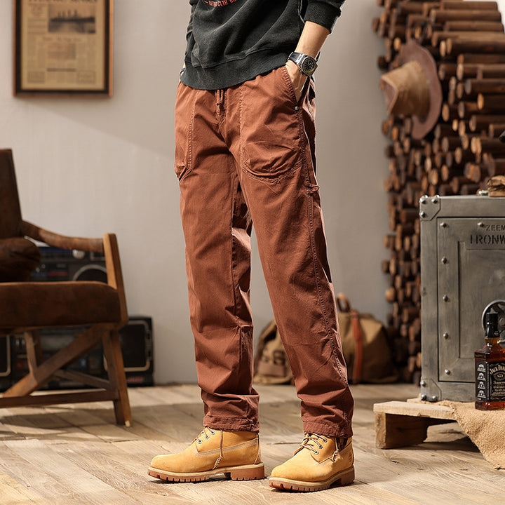 Pantalon cargo multifonctionnel pour hommes Lune London