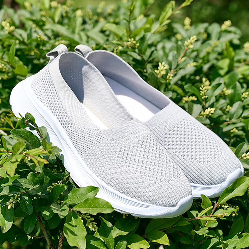 Dames Baskets de course slip-on confortables et respirantes Lune London
