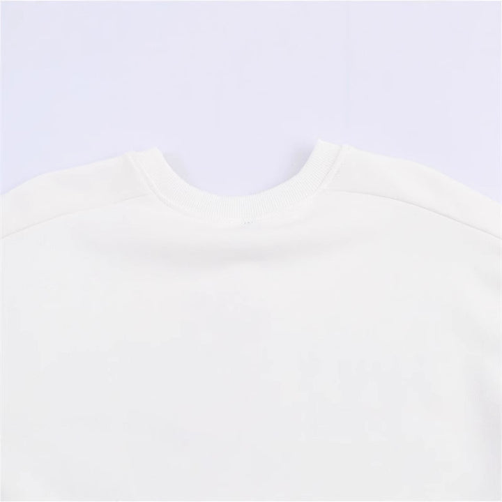 Casual women's sweatshirt with unique Snoopy print and round neck Lune London