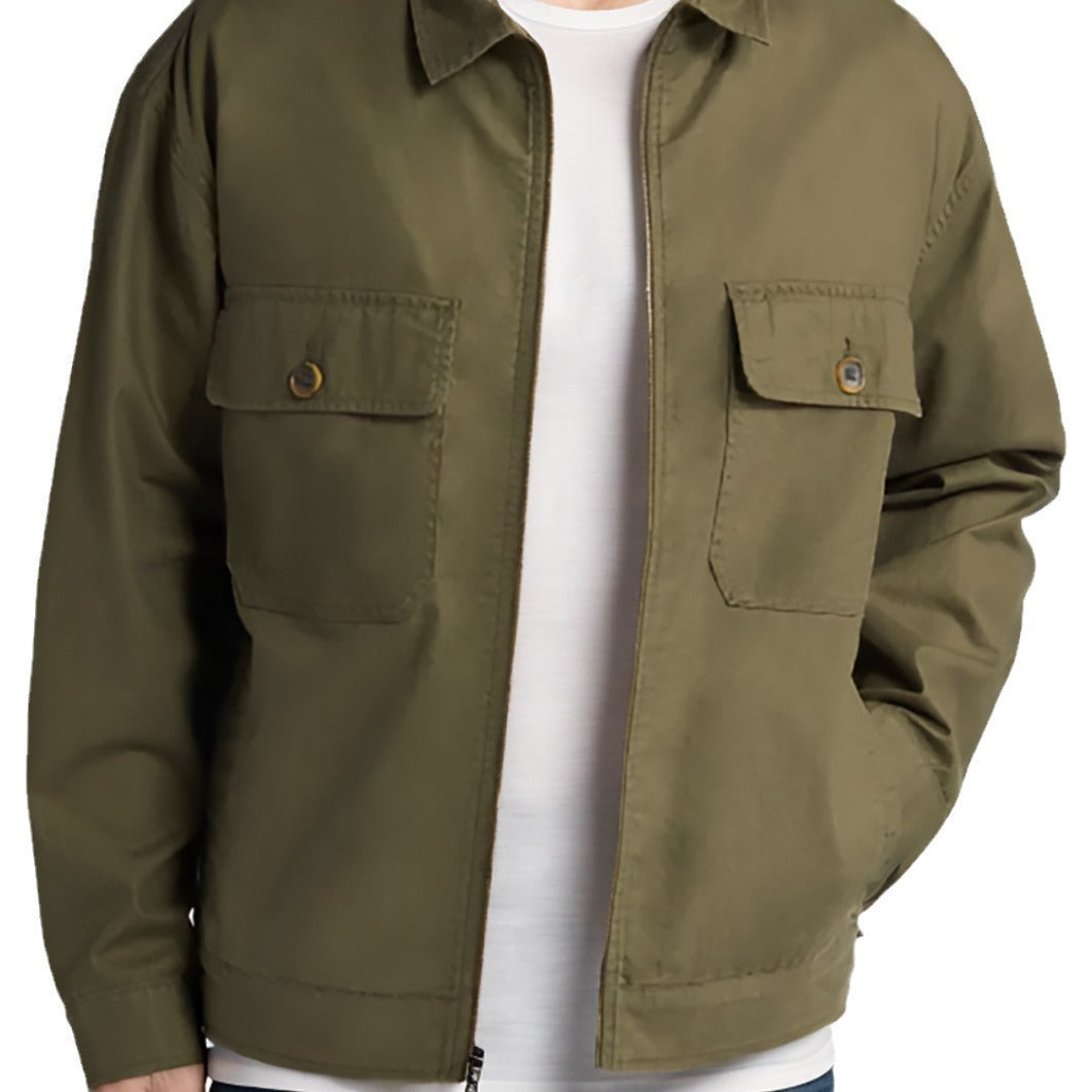 Casual utility jacket for men with practical chest pockets Lune London