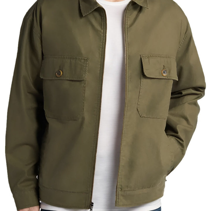 Casual utility jacket for men with practical chest pockets Lune London