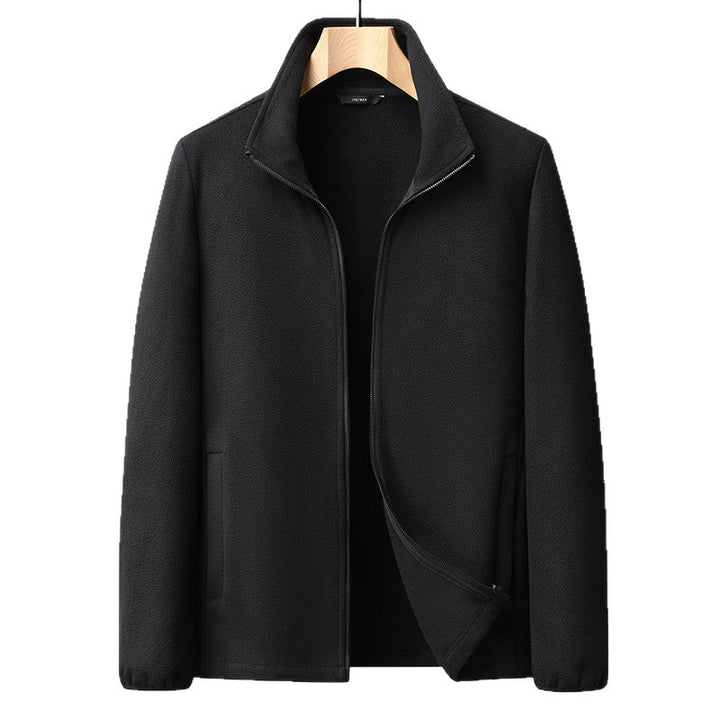Fleece jacket for women with high collar Lune London