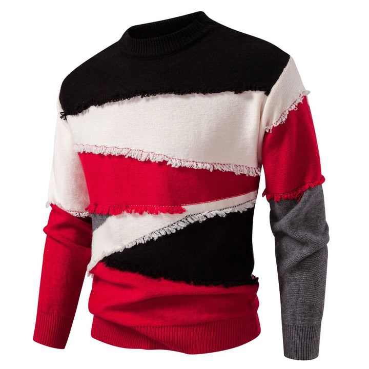 Trendy sweater for men with fringe details Lune London