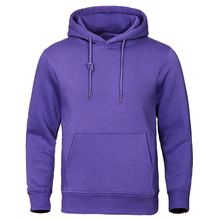 Men's hooded sweatshirt with soft inner lining and stylish details Lune London