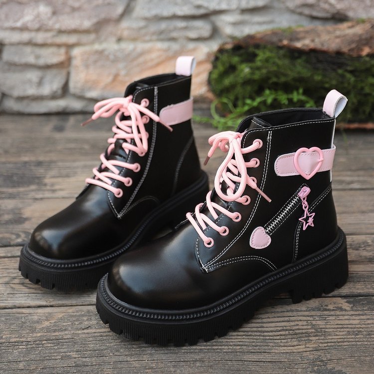 Fashion boots for ladies with heart and star details Lune London