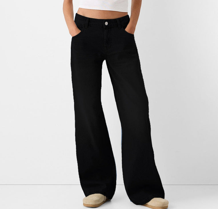 Wide leg jeans for women in vintage style Lune London
