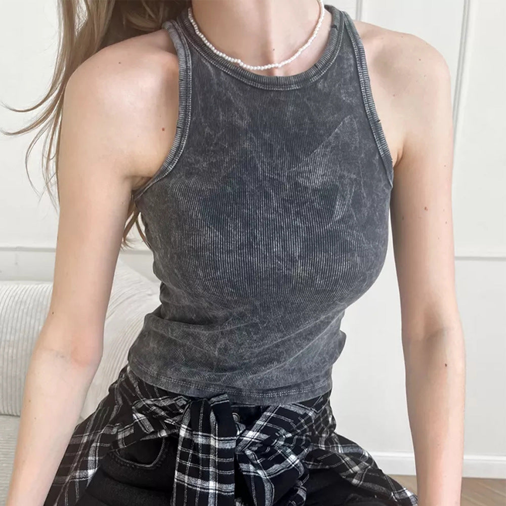 Lune London women's sports t-shirt in ribbed material