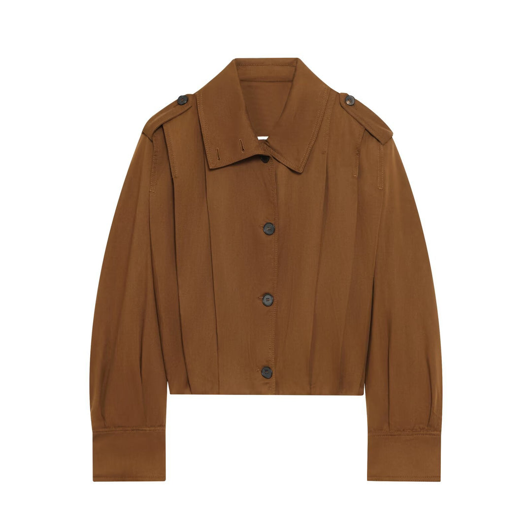 Cropped jacket for women with decorative button details and a chic elegant cut Lune London