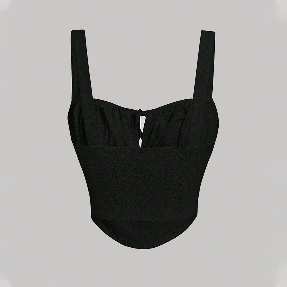 Women’s corset top with decorative knot and sophisticated design Chic & Stil