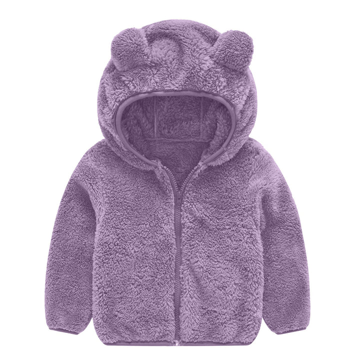 Lune London | Women's fleece jacket with cute bear ears design