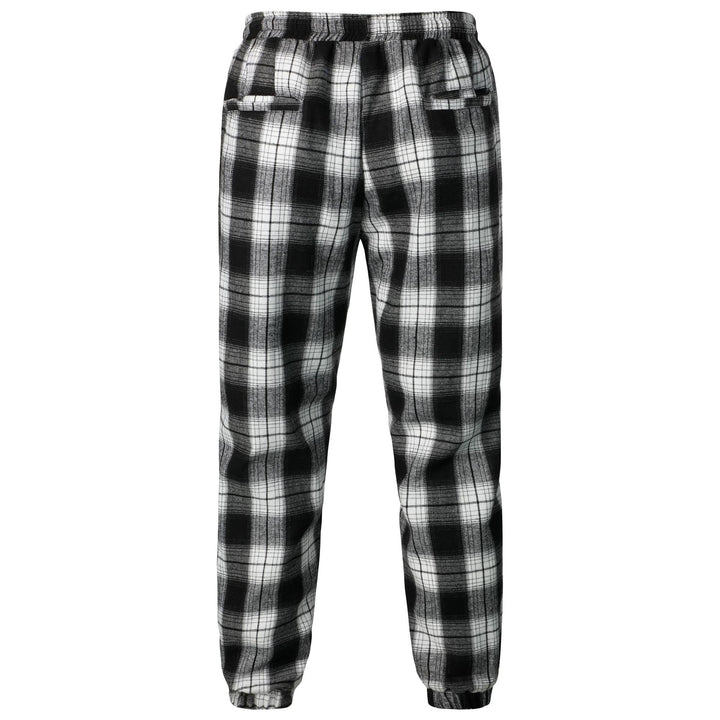 Leisure pants for men with pattern, elastic waist and side pockets Lune London