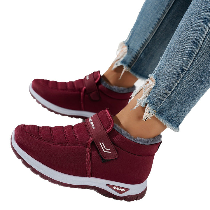Lune London polar fleece sneakers for women