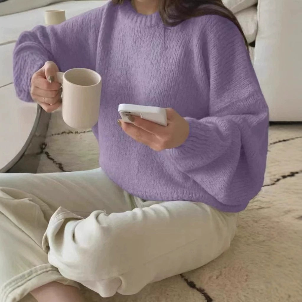Comfortable and oversized women's sweater Lune London