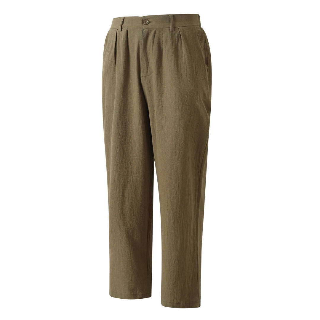 Elegant linen pants for men with a classic cut and breathable properties Lune London