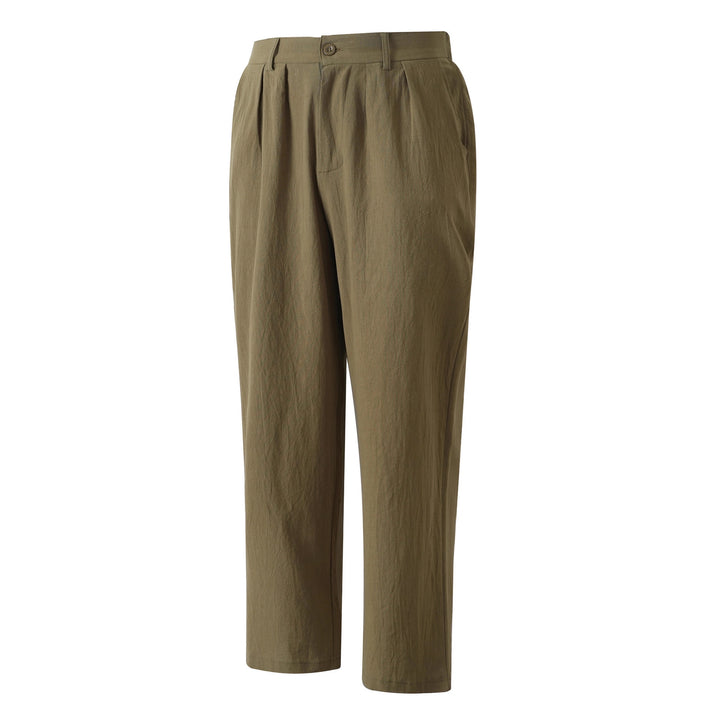 Elegant linen pants for men with a classic cut and breathable properties Lune London