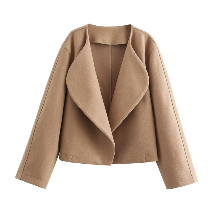 Veste courte élégante pour femmes avec col montant moderne Chic & Stil