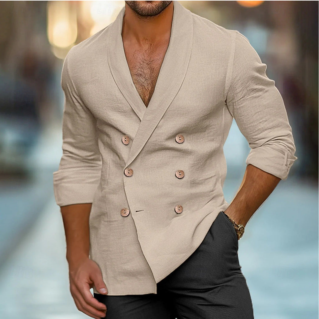 Elegant and stylish linen jacket for men Lune London
