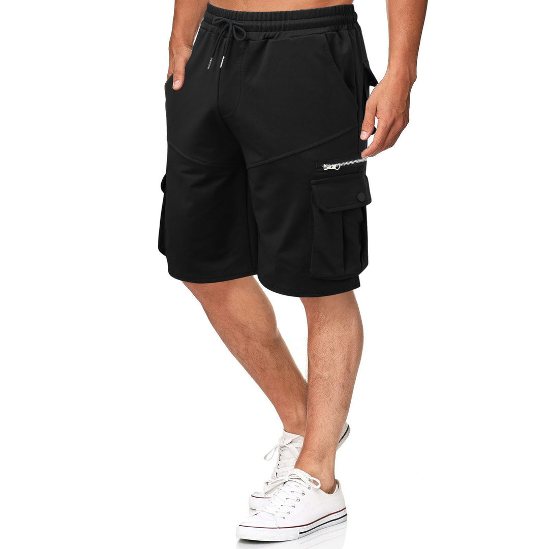 Multi-functional cargo shorts for men with zipper and practical pockets Lune London