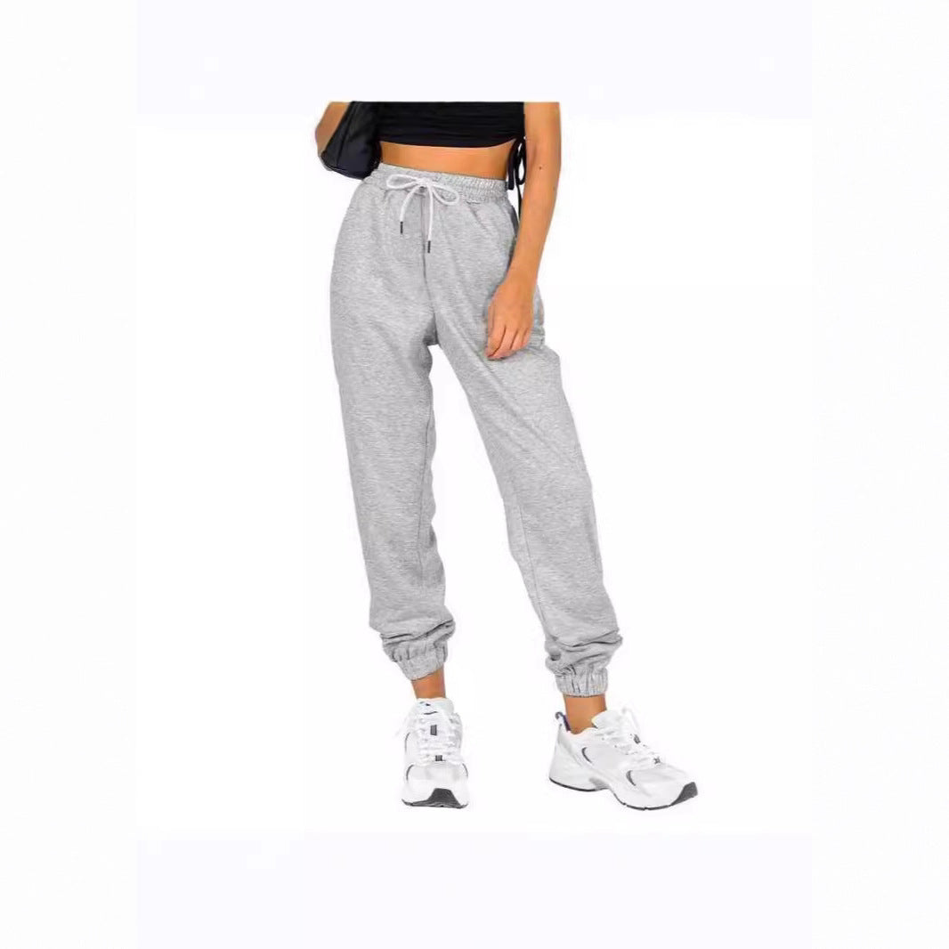 Women Comfortable Relaxed Fit Jogging Pants with Elastic Waistband and Practical Pockets Chic & Stil