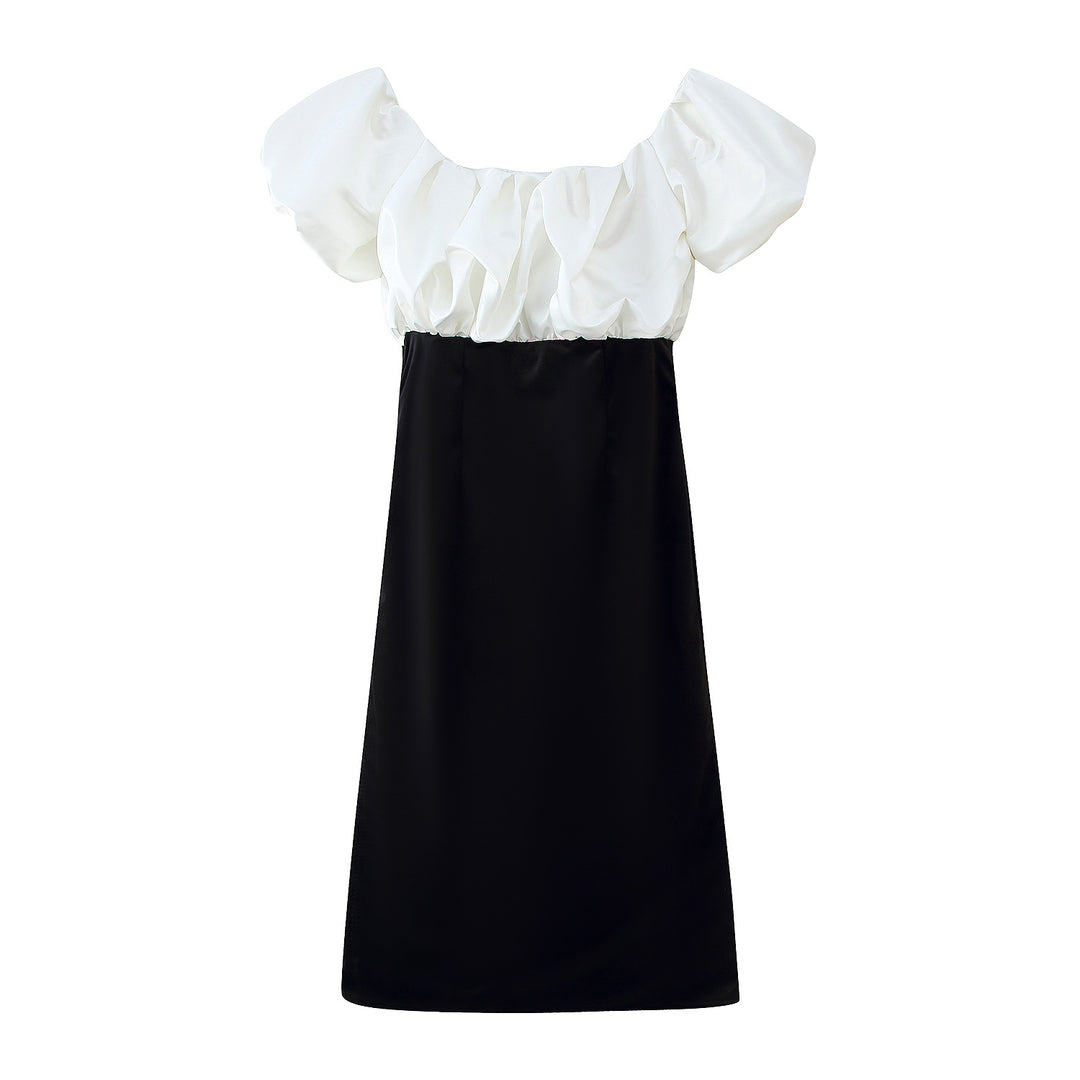Maxi dress for women with voluminous ruffle details and an elegant cut Lune London