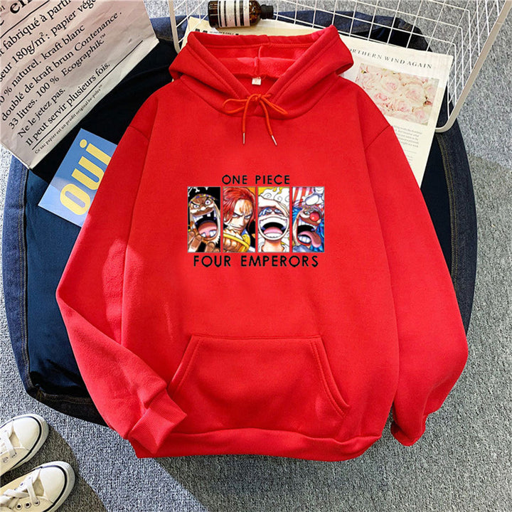 Women's hoodie with unique anime design Chic & Stil