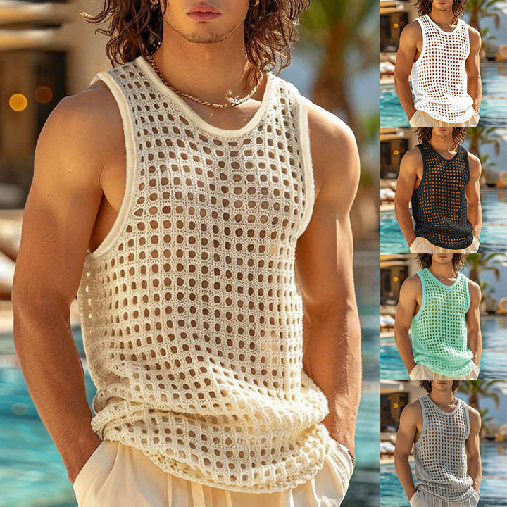 Men's Mesh Sports Tank Top Lune London