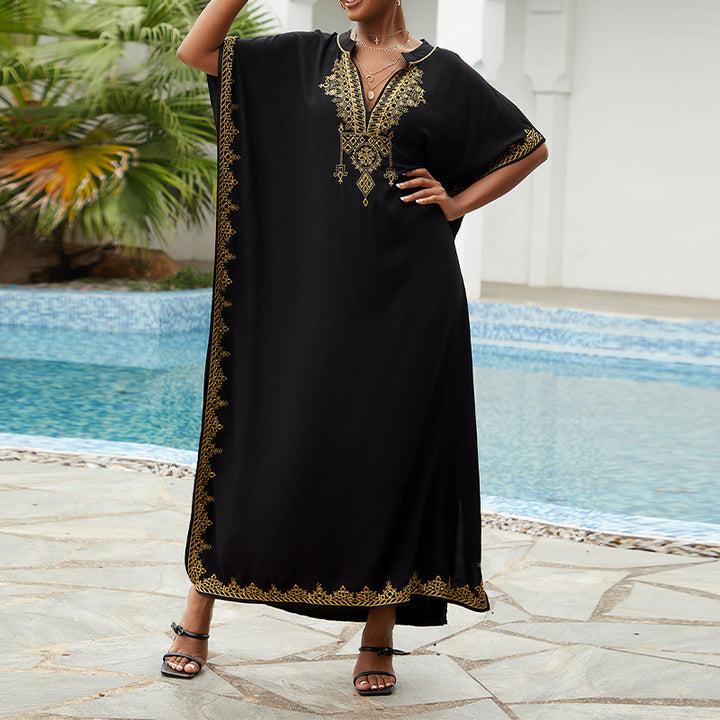 Chic and Style embroidered elegant kaftan dress for ladies