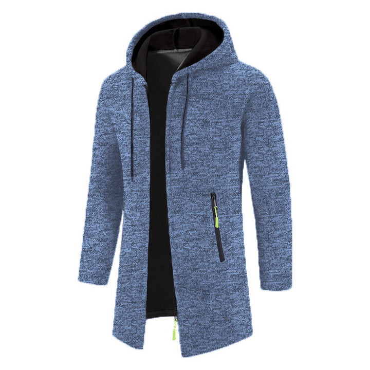 Casual hooded jacket for men with ergonomic cut and practical zippered pockets Lune London