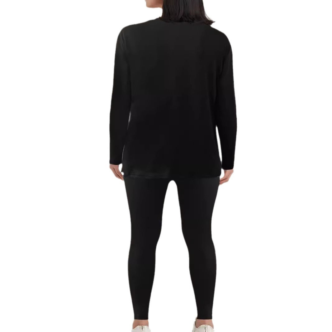 Long sleeve t-shirt for women with a nice bear pattern and a relaxed fit Lune London