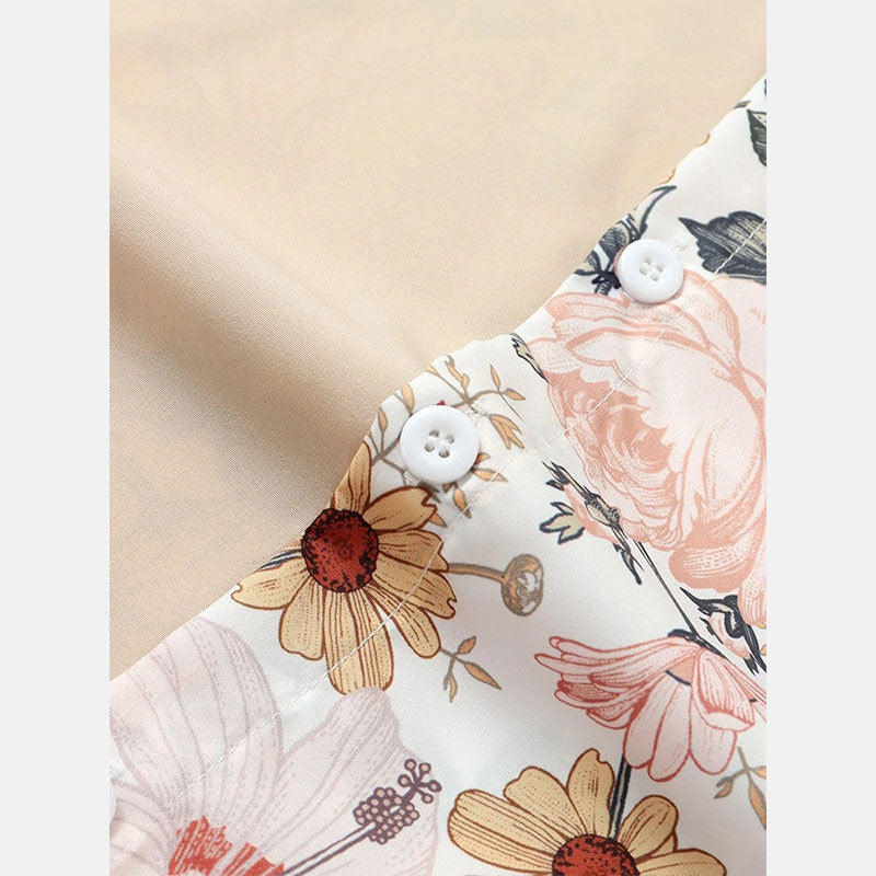 Men's Short Sleeve Floral Shirt Lune London