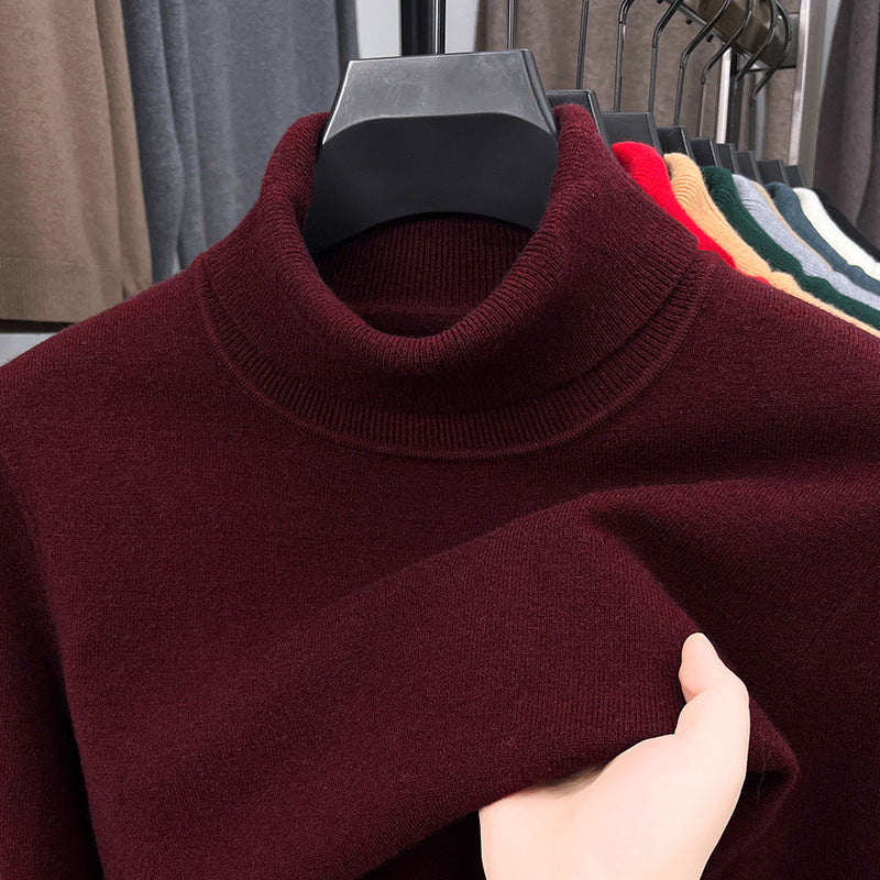 Lune London Women's Turtleneck Sweater in Fine Cotton Blend