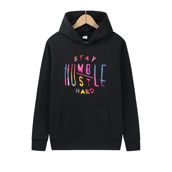 Hooded sweatshirt for women with motivational print Lune London