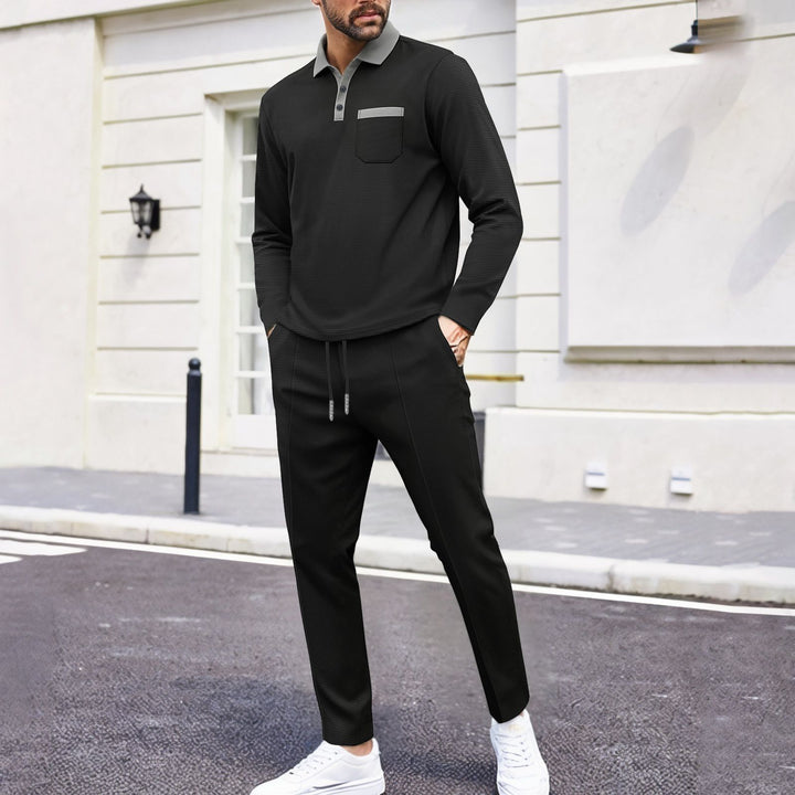 Men's sporty leisure set with comfortable collar and practical pockets Lune London