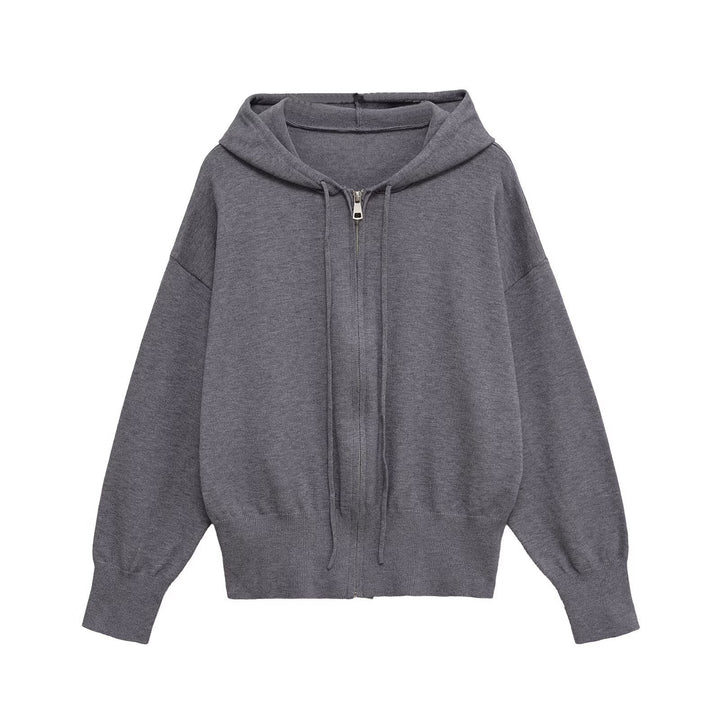 Casual hooded jacket for women with zipper and soft lining Lune London