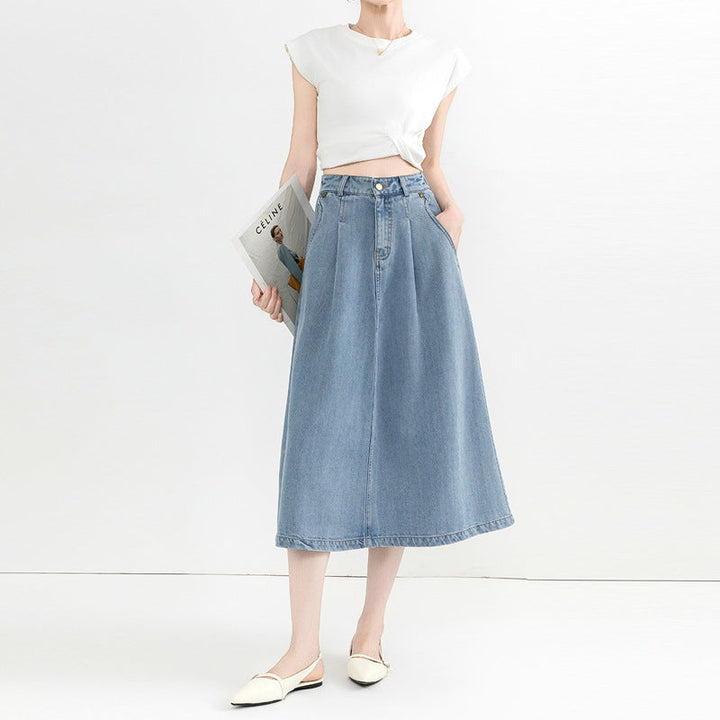 Women Jeans Skirt Lune London