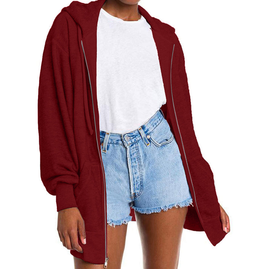 Ladies Oversized Casual Chic Hoodie