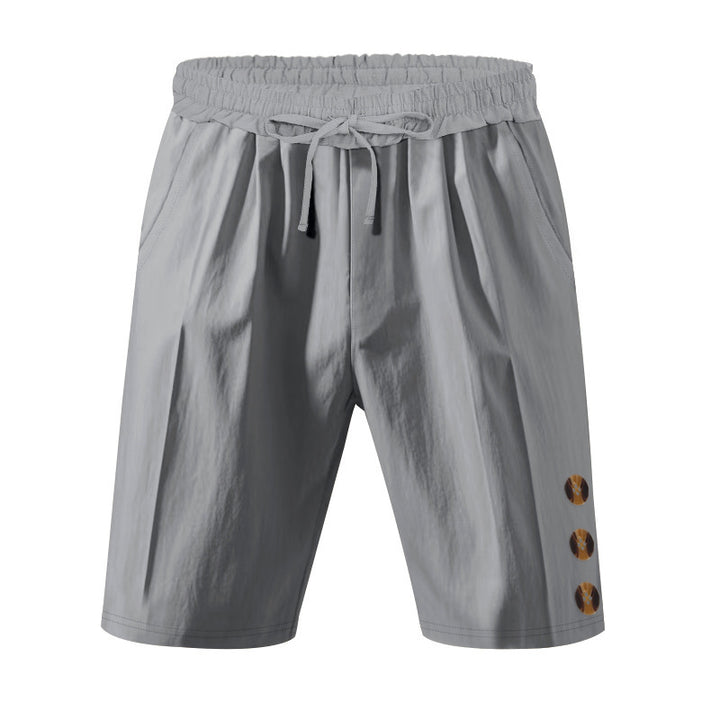 Leisure shorts for men with elastic waistband and practical side pockets Lune London